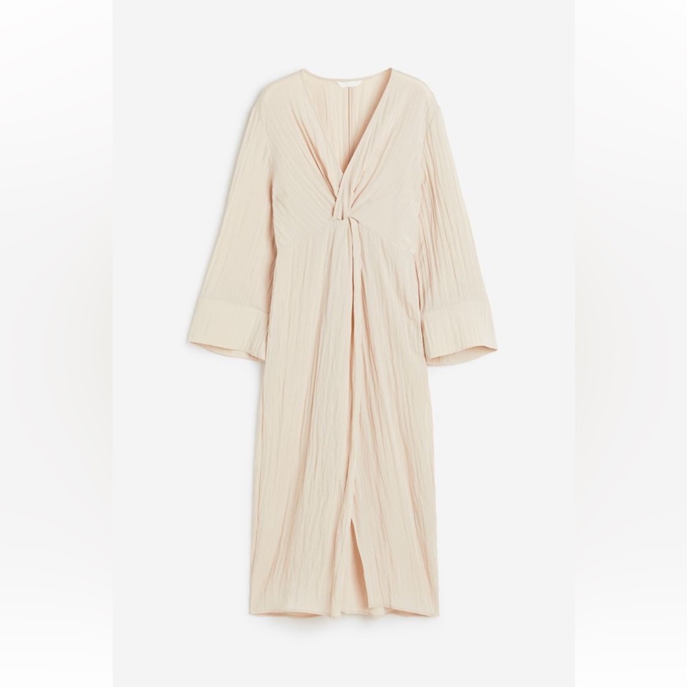 H&M KNOT-DETAIL DRESS - Picture 6 of 8